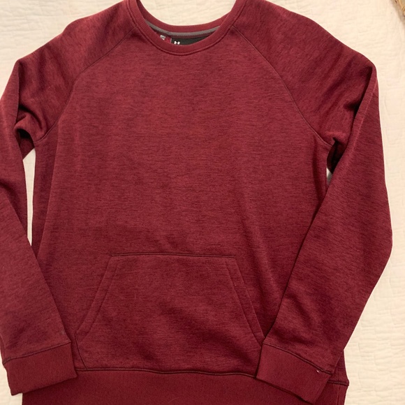 Under Armour Tops - Wine Red Under Amour Sweatshirt